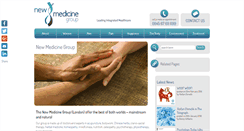 Desktop Screenshot of newmedicinegroup.com